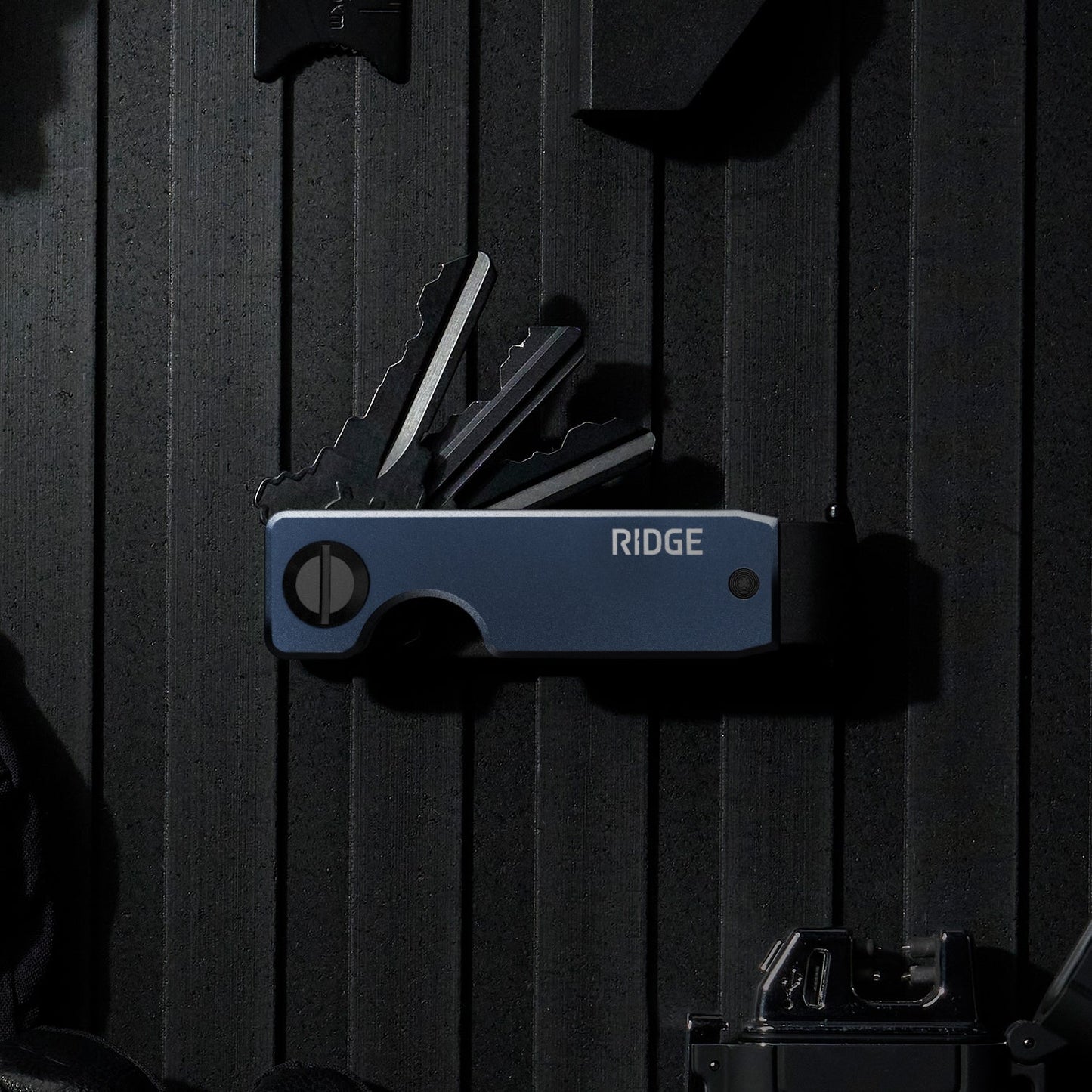 Ridge KeyCase - Alpine Navy