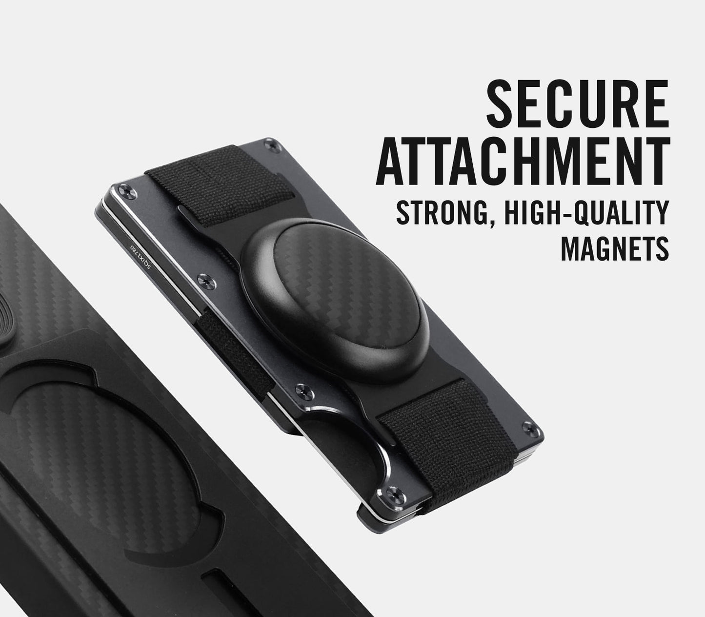 Ridge Wallet For MagSafe - Gunmetal