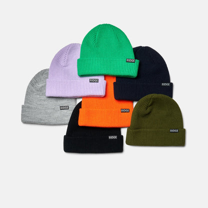 Ridge Classic Cuffed Beanie - Alpine Navy