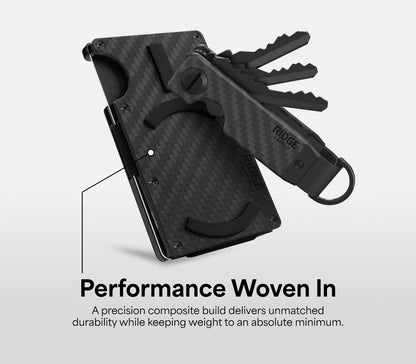 Ridge Wallet For MagSafe - Gunmetal