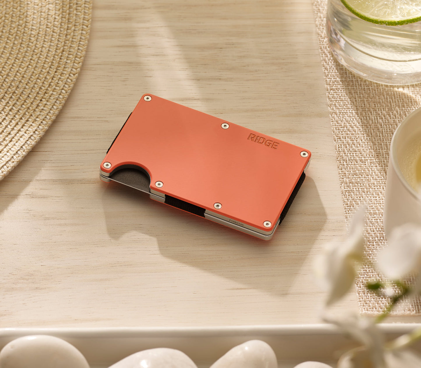 Ridge Wallet - Just Peachy