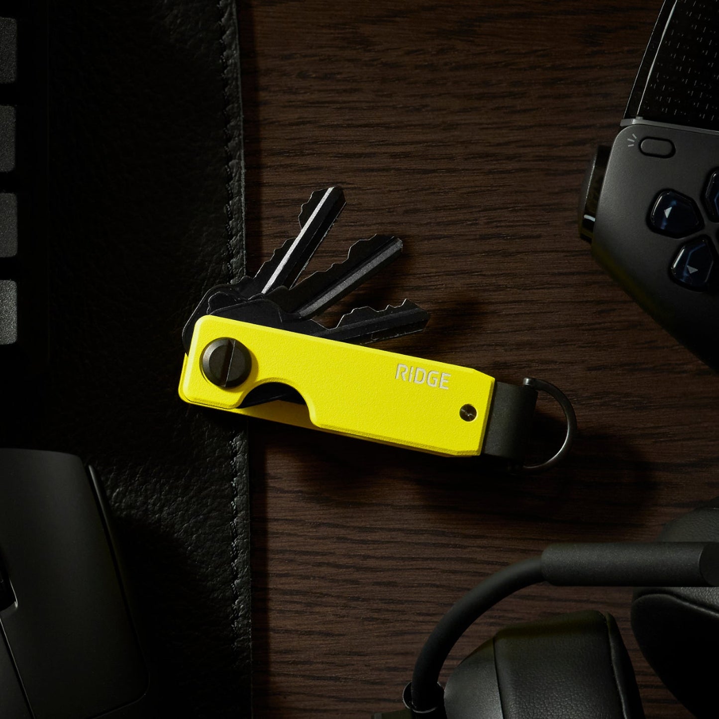Ridge KeyCase - Hyper Lime