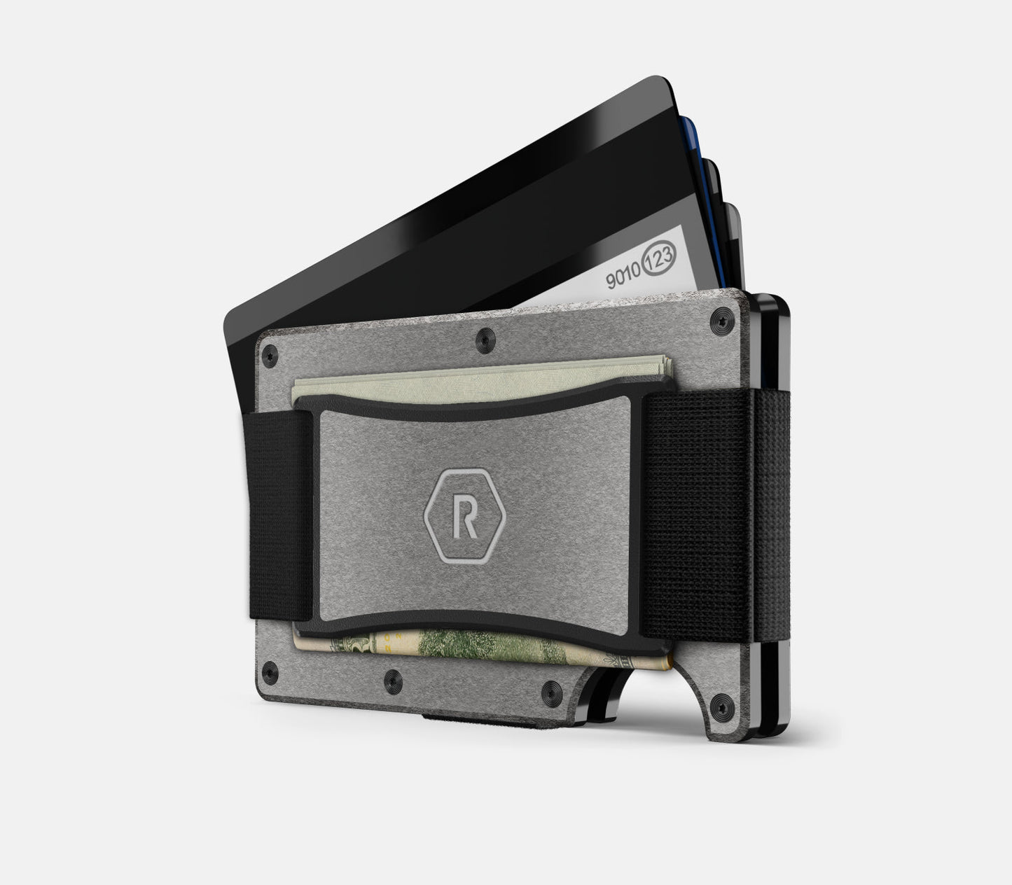 Ridge Wallet - Stonewashed Titanium