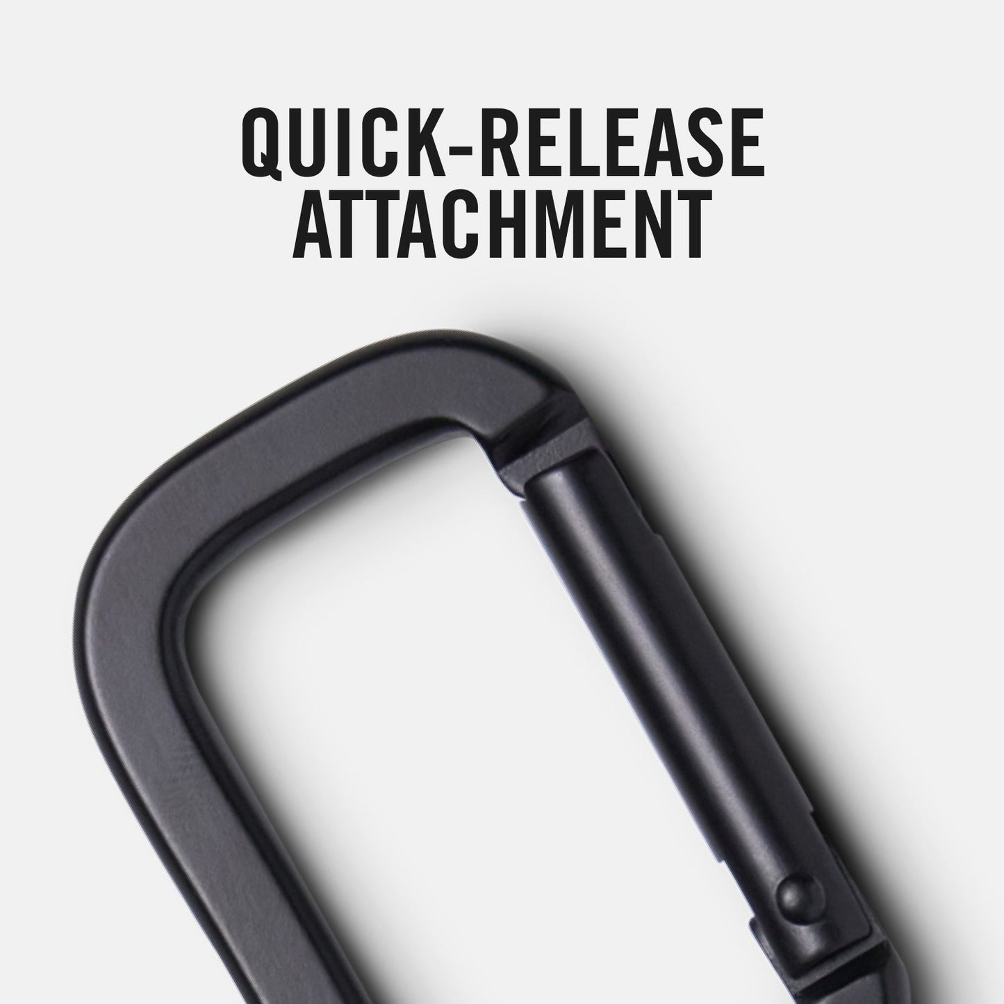 Ridge Keychain - Matte Black