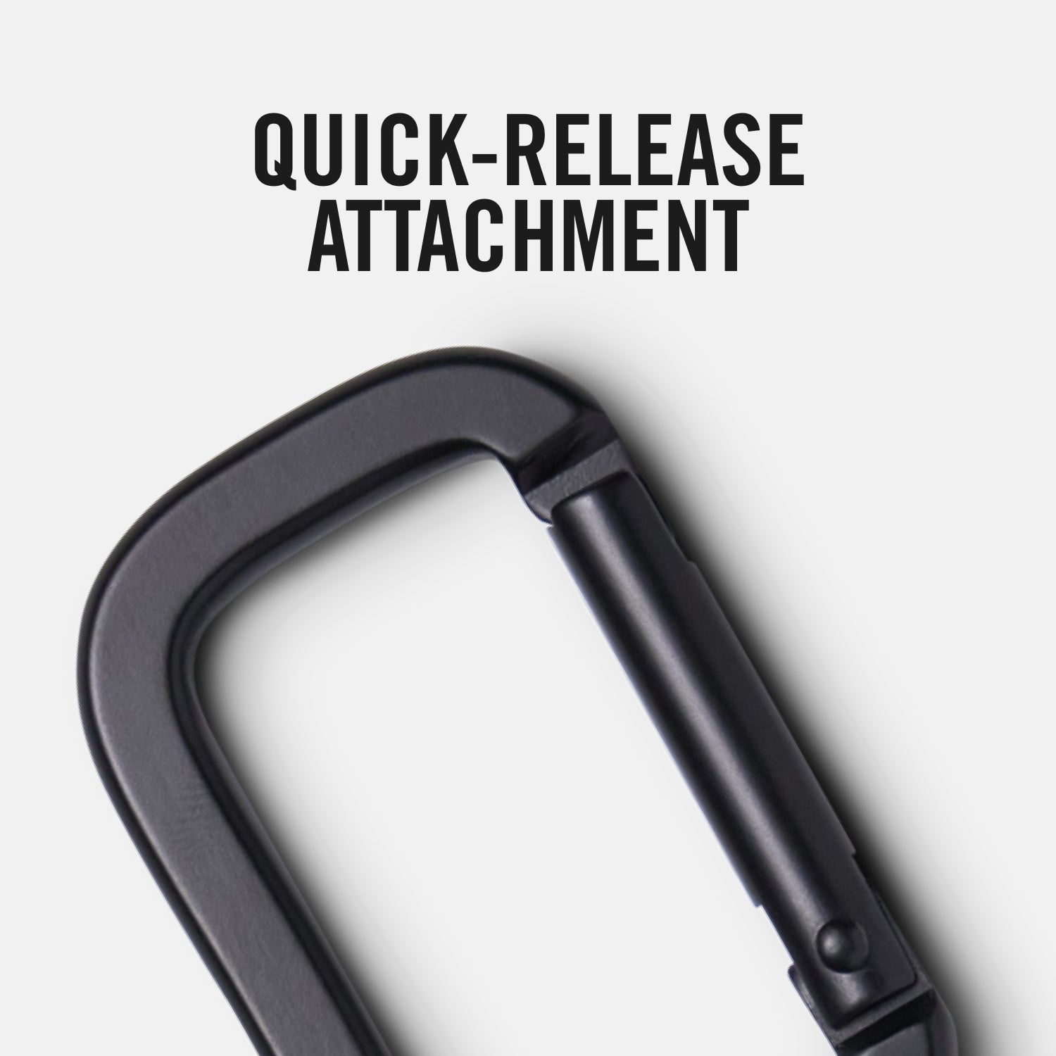 Ridge Keychain - Matte Black