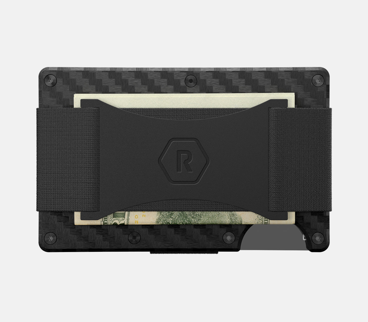 Ridge Wallet - Baltimore Ravens - Carbon Fiber 3k