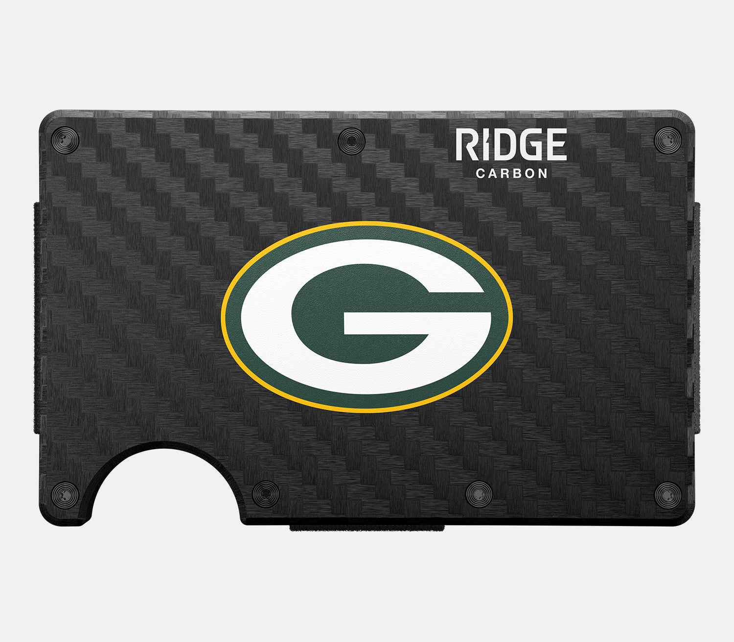 Ridge Wallet - Green Bay Packers - Carbon Fiber 3k