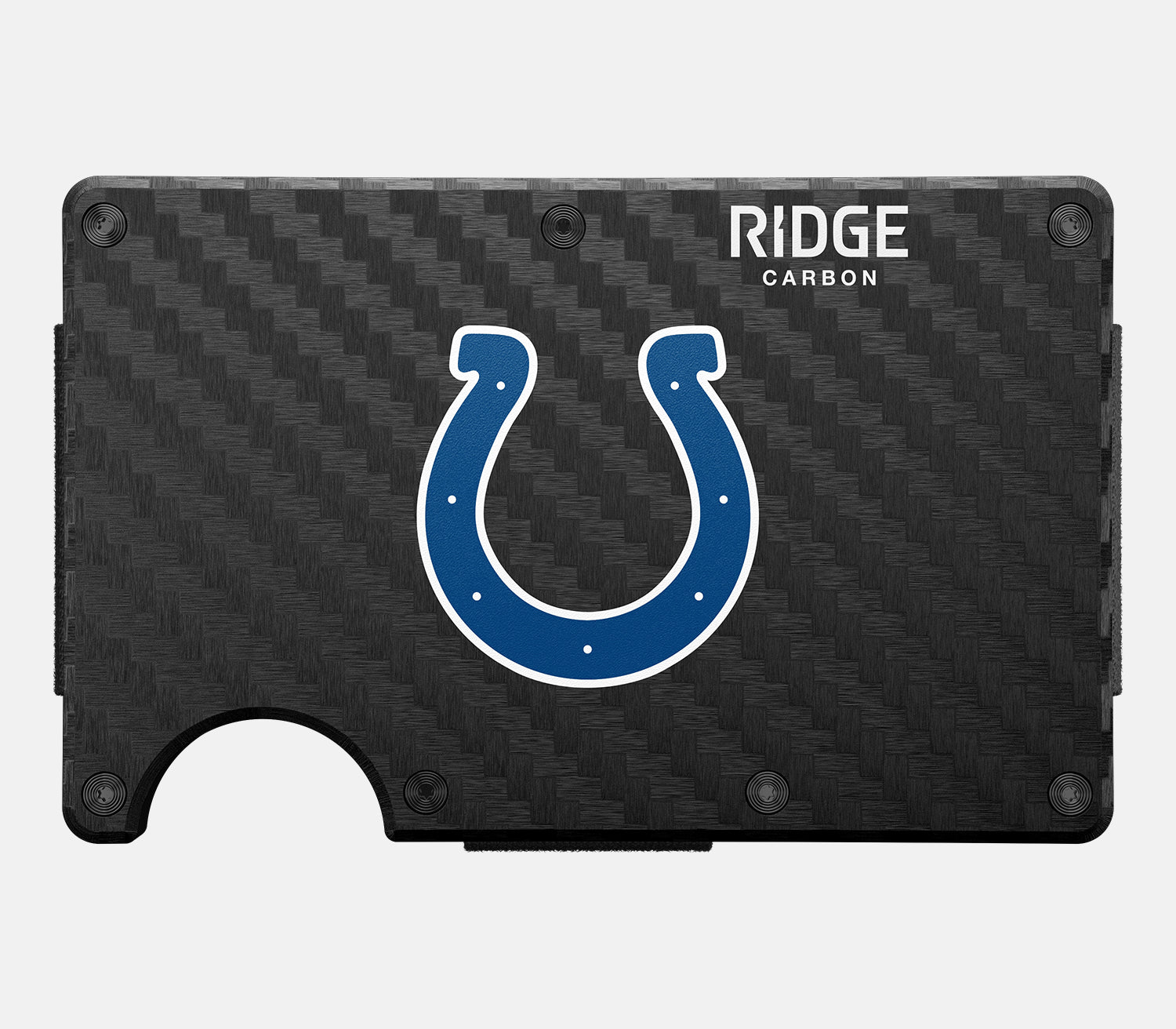 Ridge Wallet - Indianapolis Colts - Carbon Fiber 3k