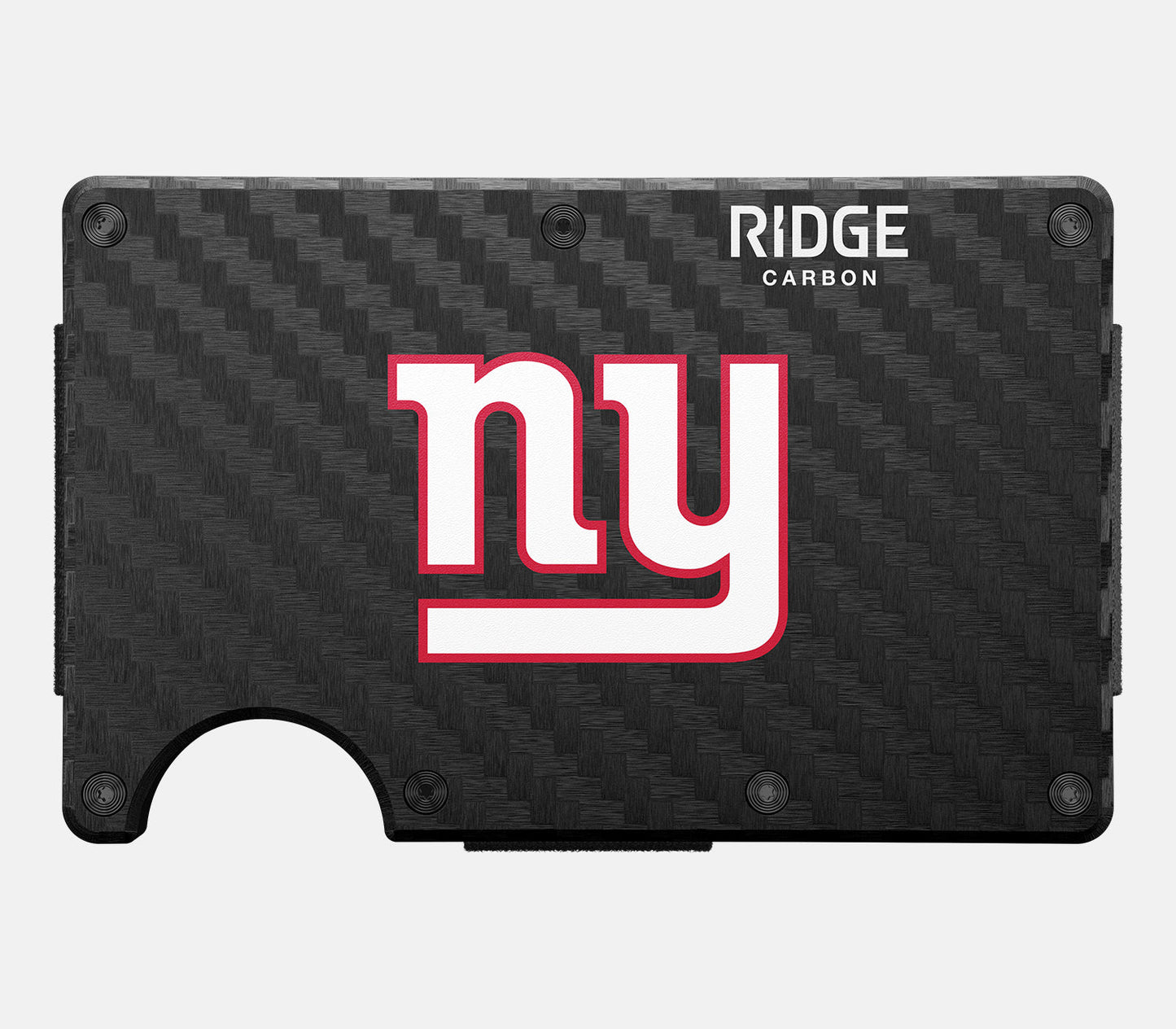 Ridge Wallet - New York Giants - Carbon Fiber 3k