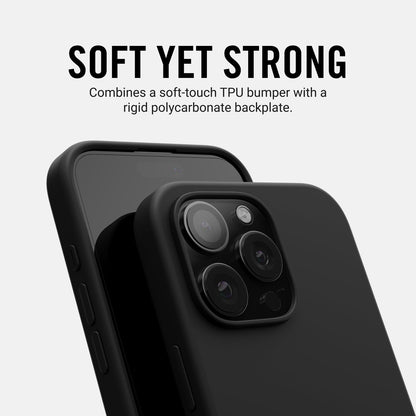 Ridge Phone Case - Matte Black - iPhone 16 Pro
