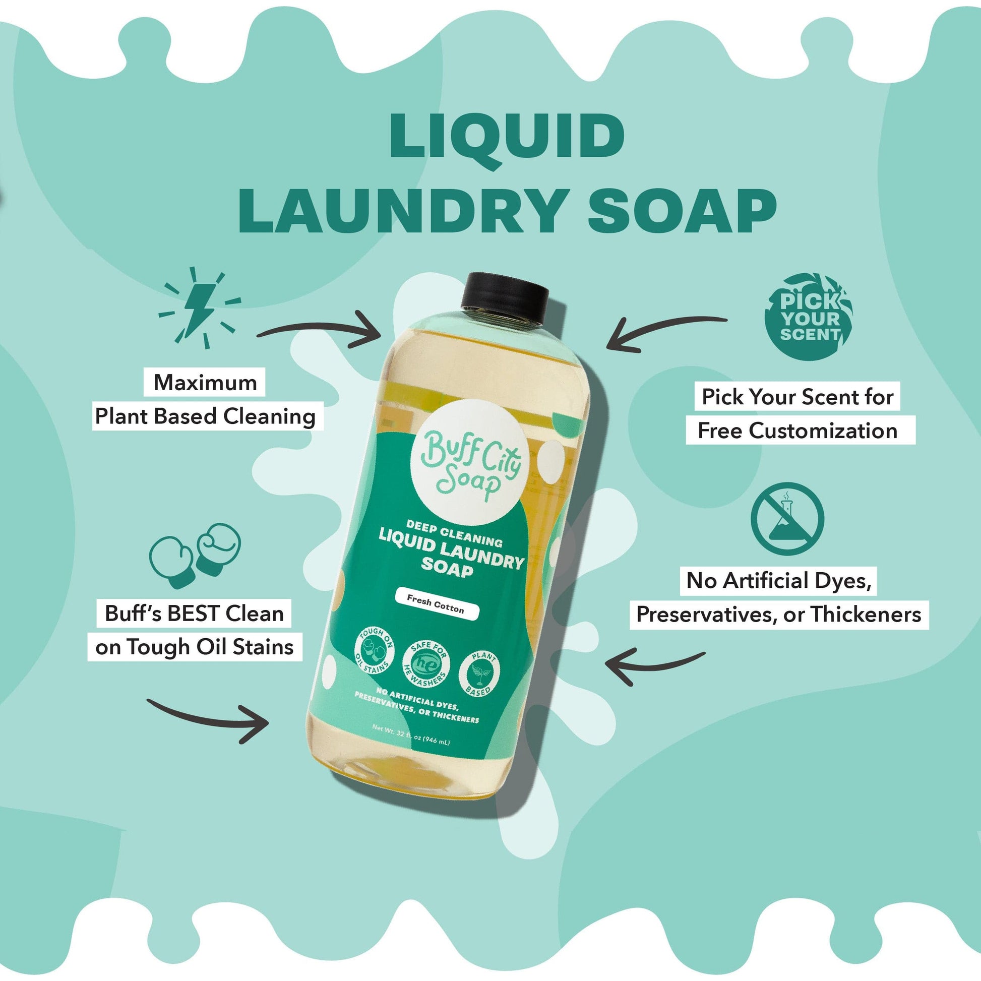 Magnolia Liquid Laundry Soap